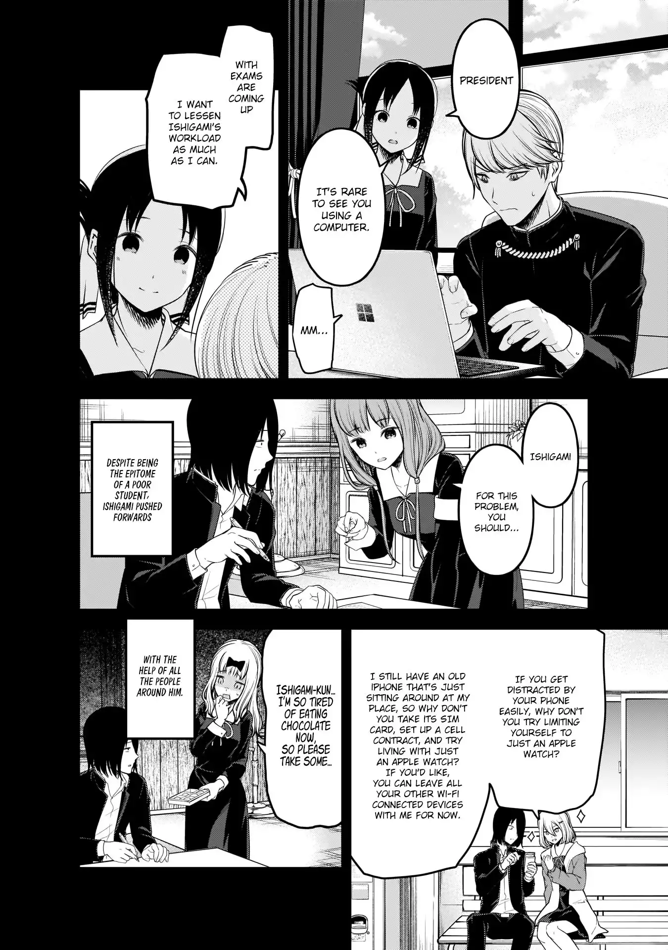 Kaguya-sama wa Kokurasetai - Tensai-tachi no Renai Zunousen Chapter 198 15